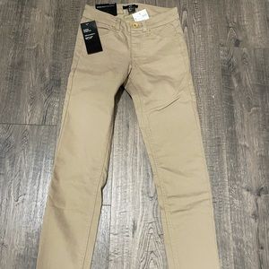 H&M super stretch, high elasticity khaki pants